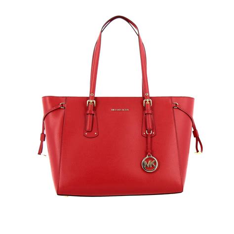 michael kors tote bag red|michael kors red backpack.